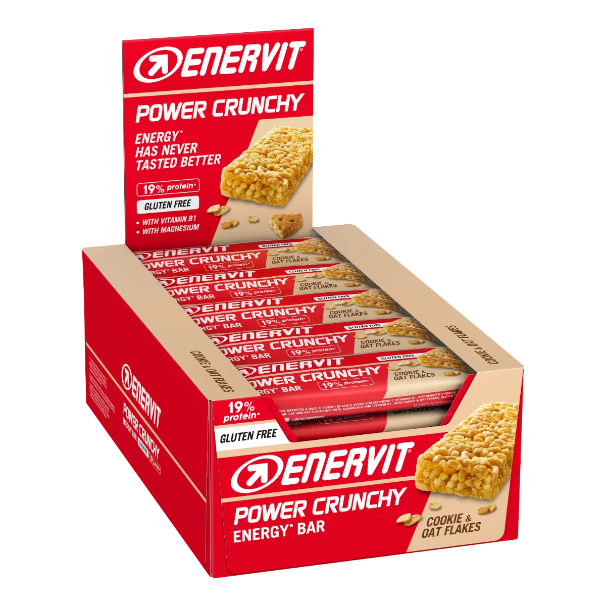 Enervit Crunchycookie 1Bar Sport e Sostegno Fisico