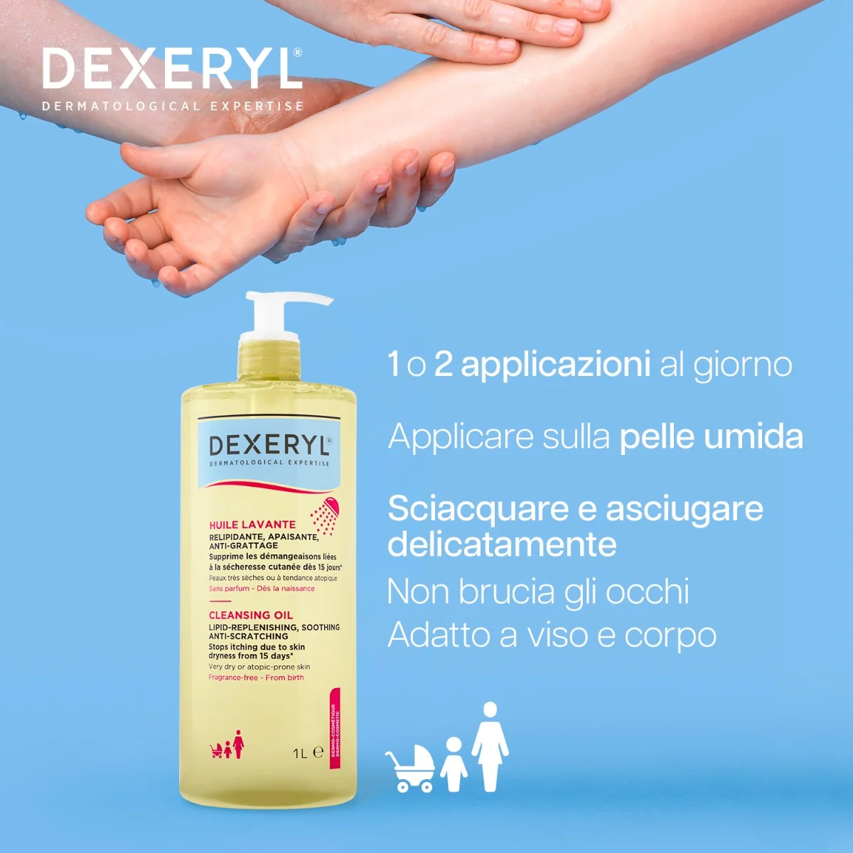 Dexeryl Olio Lavante 1 Litro