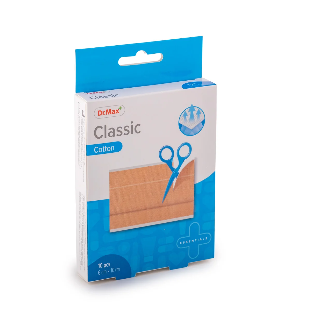 Dr.Max Classic Cotton 6 x 10 cm 10 Pezzi Cerotti