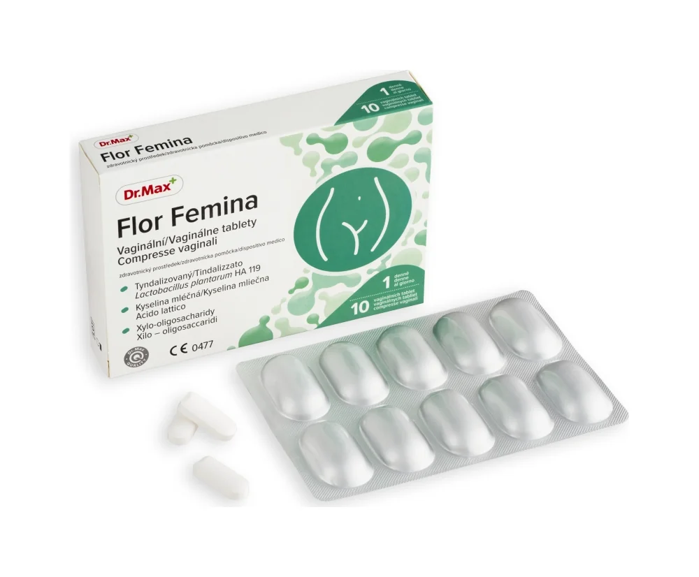Dr. Max Flor Femina 10 Ovuli Benessere della Flora Batterica Vaginale