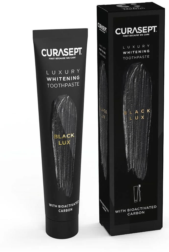 Curasept Black Luxury Whit75Ml Azione Sbiancante