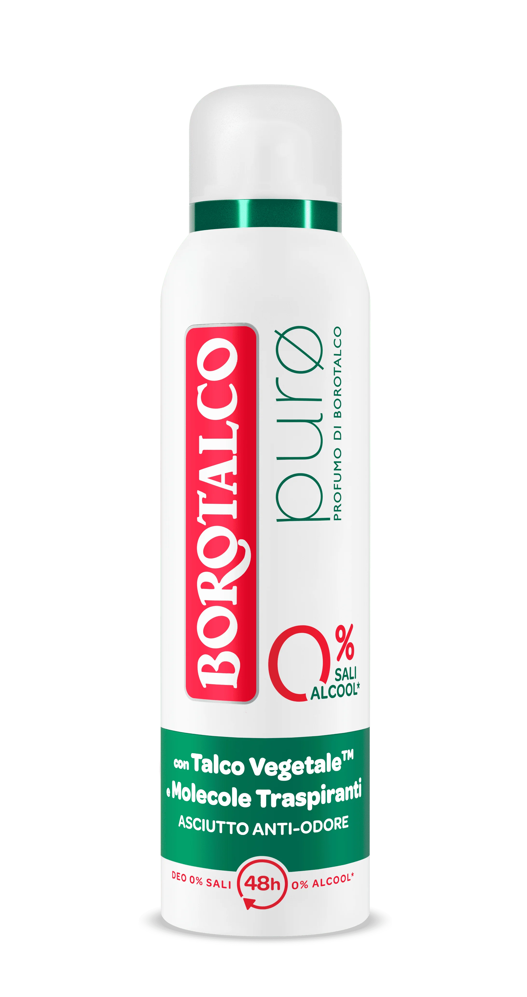 Borotalco Deo Spray Puro 150 ml Deodorante 48h