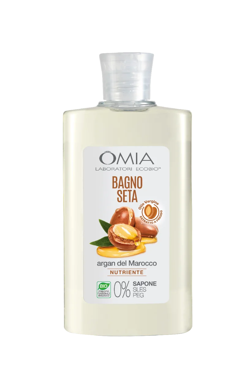 Omia Erboristica Bagno Seta all'Olio di Argan Bio 400 ml