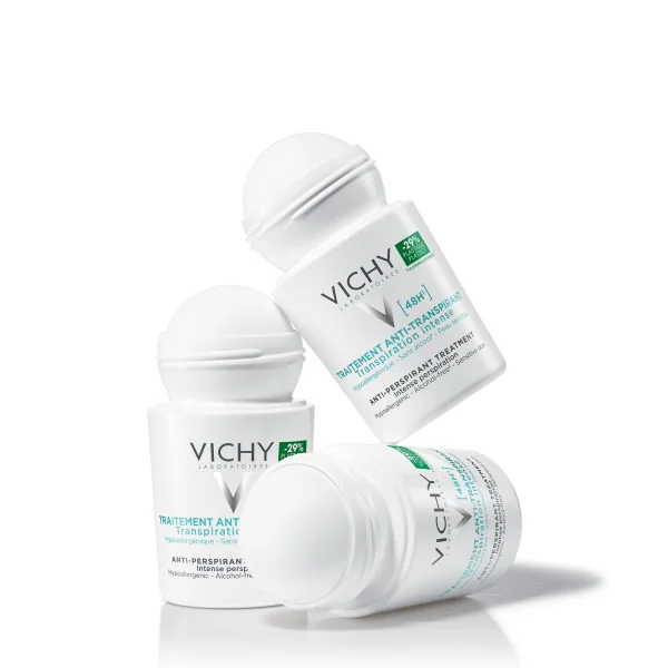 Vichy Deodorante Roll On Anti-traspirante 48h 50 ml Per Traspirazione Intensa