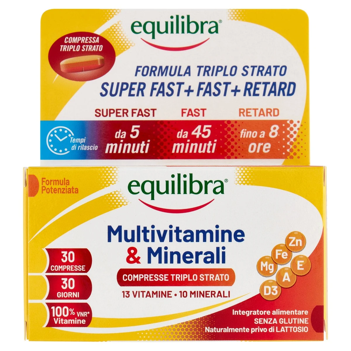 Equilibra Multivitamine & Minerali 30 Compresse Integratore Multivitaminico