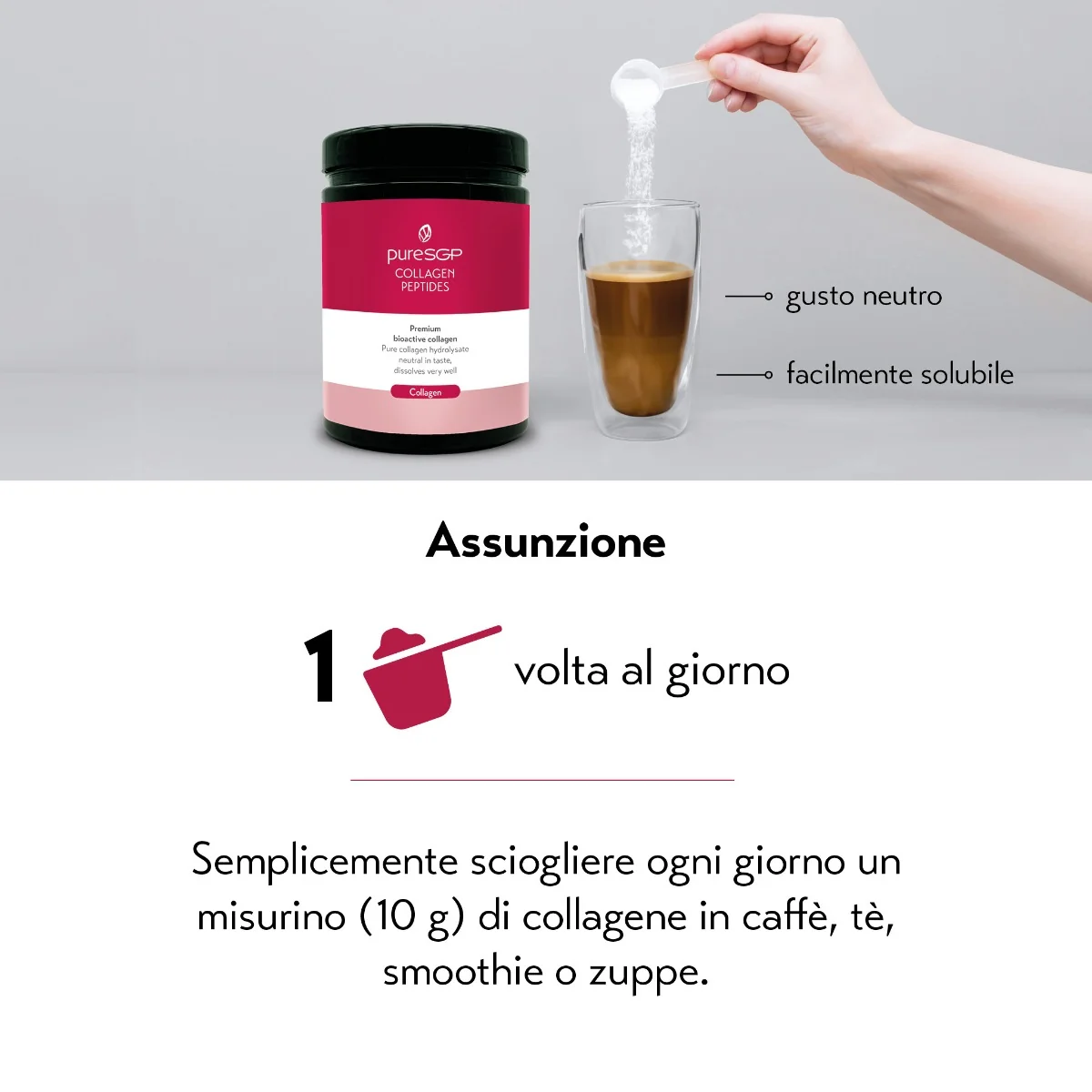PureSGP Collagen Peptides 300G