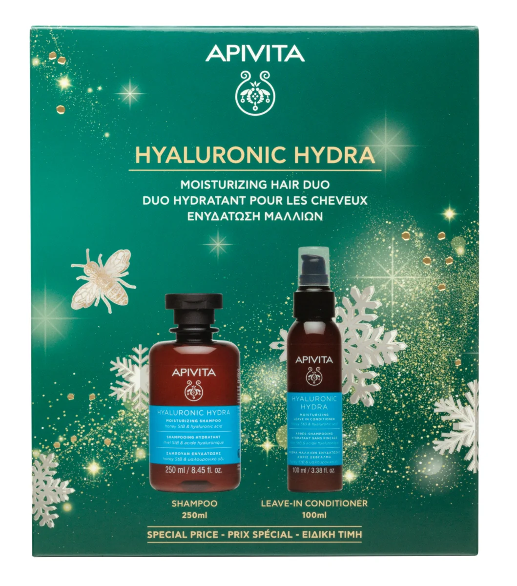 Apivita Pro Xm Hyalu Hydra Shampoo&Leave In