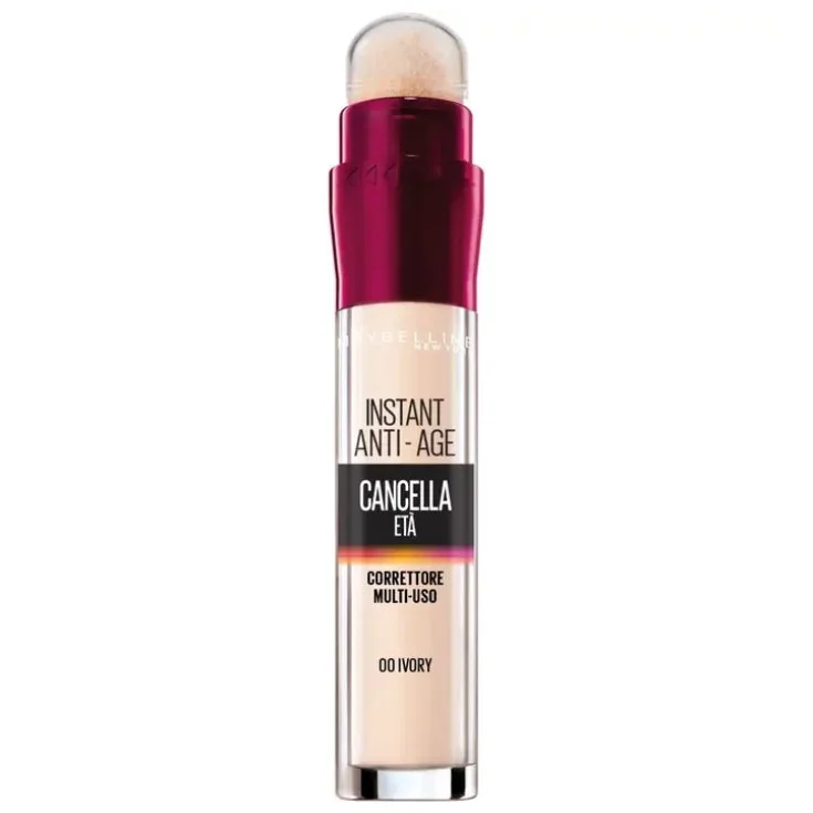 Correttore Maybelline Iar Concealer Ivory 7ml Coprente e Effetto Naturale
