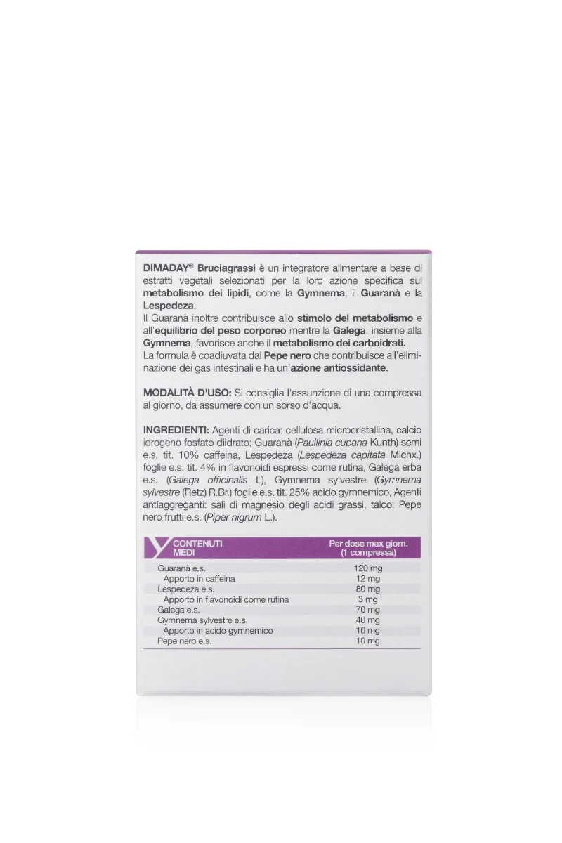 Dimaday Bruciagrassi 30 Compresse Senza Glutine