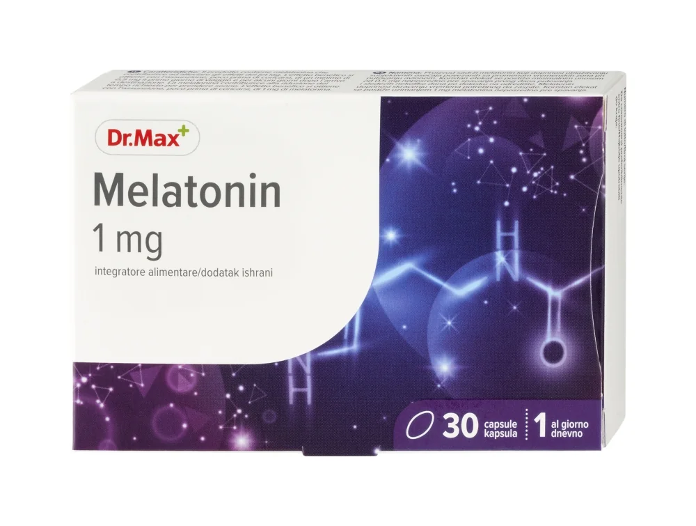 Dr. Max Melatonina 30 Compresse Sonno e Relax