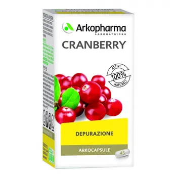 Arkopharma Cranberry 45 Capsule Prevenzione Cistite