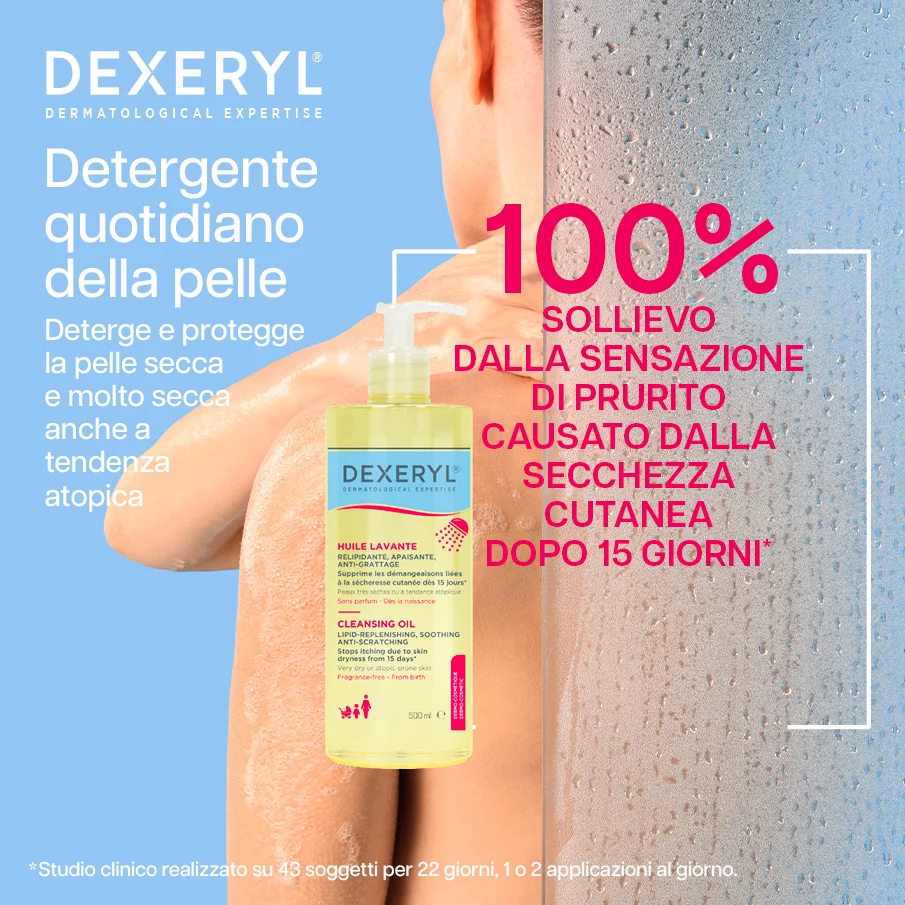 Dexeryl Olio Lavante 500 ml Detergente Corpo e Viso