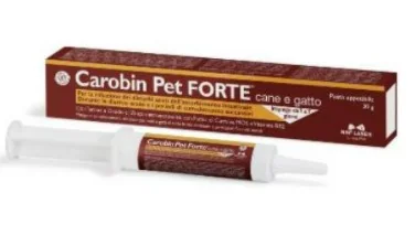 Carobin Pet Forte Pasta 30 g Mangime complementare