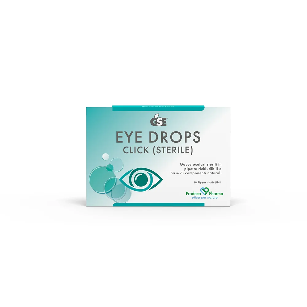Gse Eye Drops Click 10 pipette 0,5 ml Gocce oculari