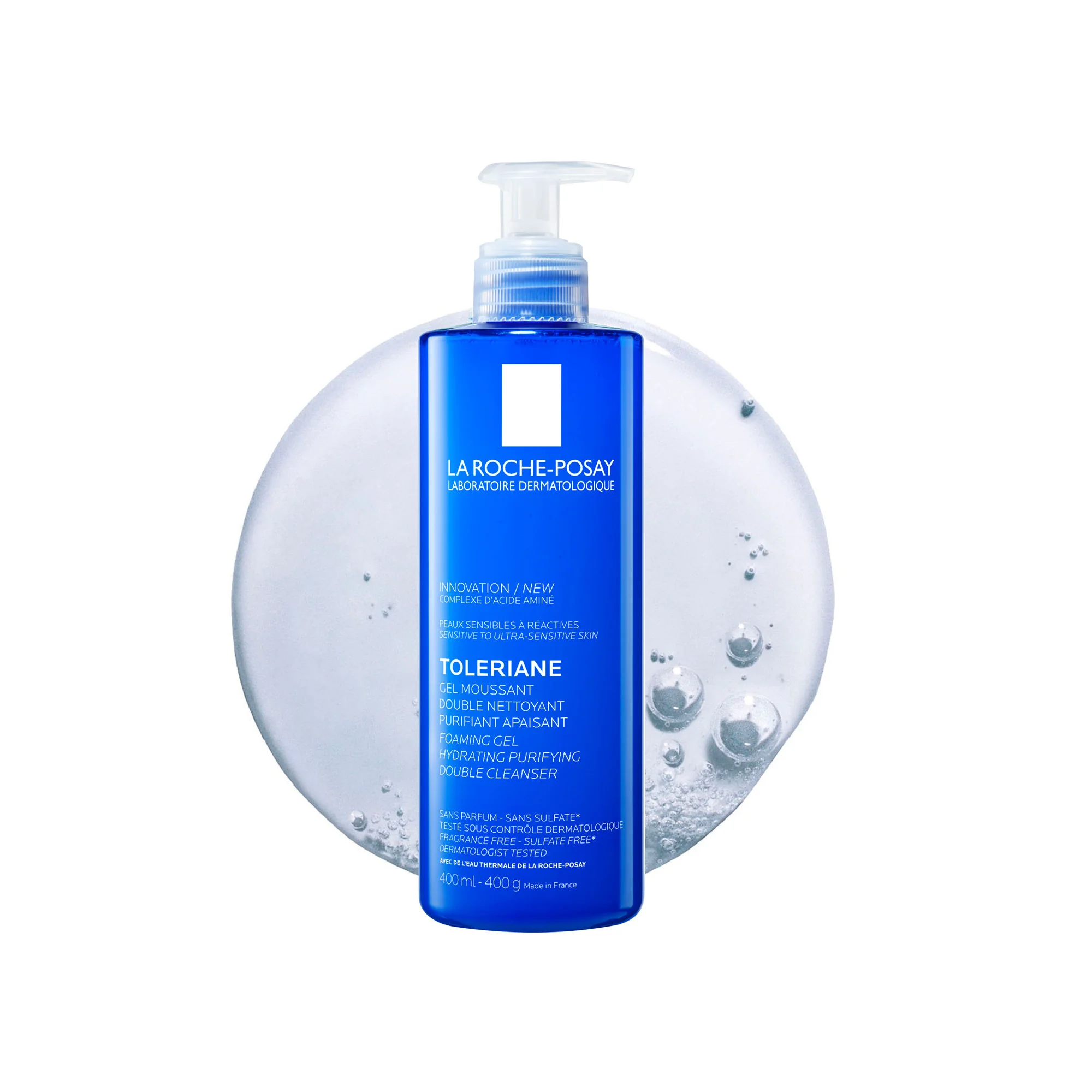 La Roche Posay Toleriane Gel Detergente 400 Ml Idratante e purificante