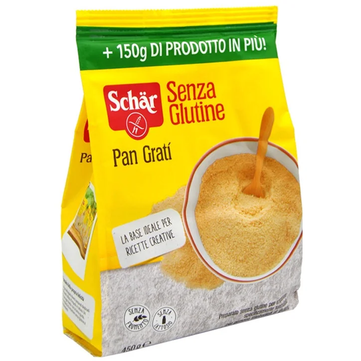 Schar Pan Grati' Senza Glutine 450 g alimenti senza glutine