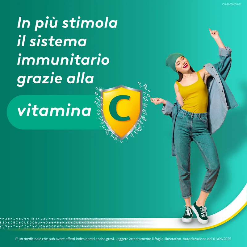 Aspirina C 10 Compresse Effervescenti Raffreddore Febbre e Influenza