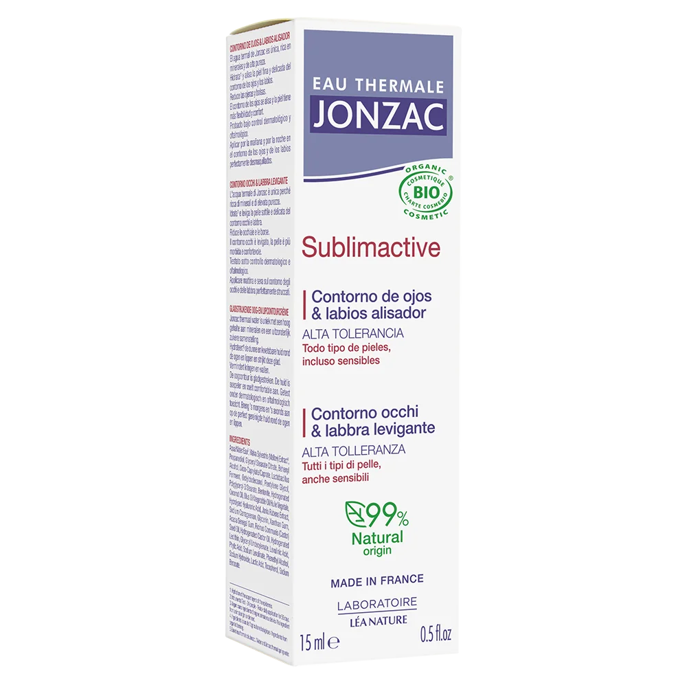 Jonzac Contorno Occhi Labbra Anti Eta' Sublimactive 40 Ml Attenua Rughe e Linee Sottili