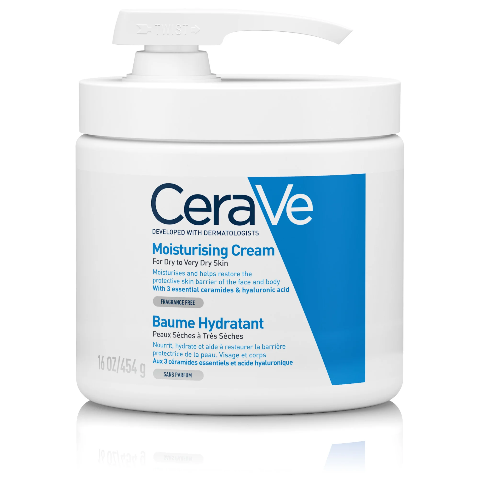 Cerave Crema Corpo Idratante 454 g Pelle Secca e Molto Secca