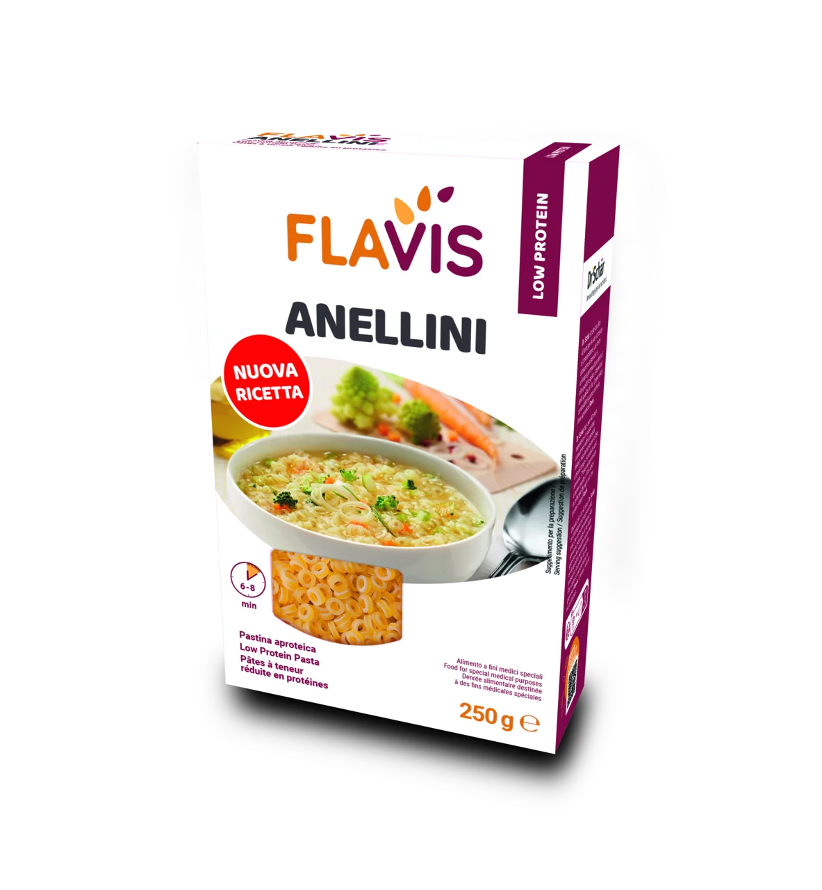 Flavis Anellini 250G Aproteico