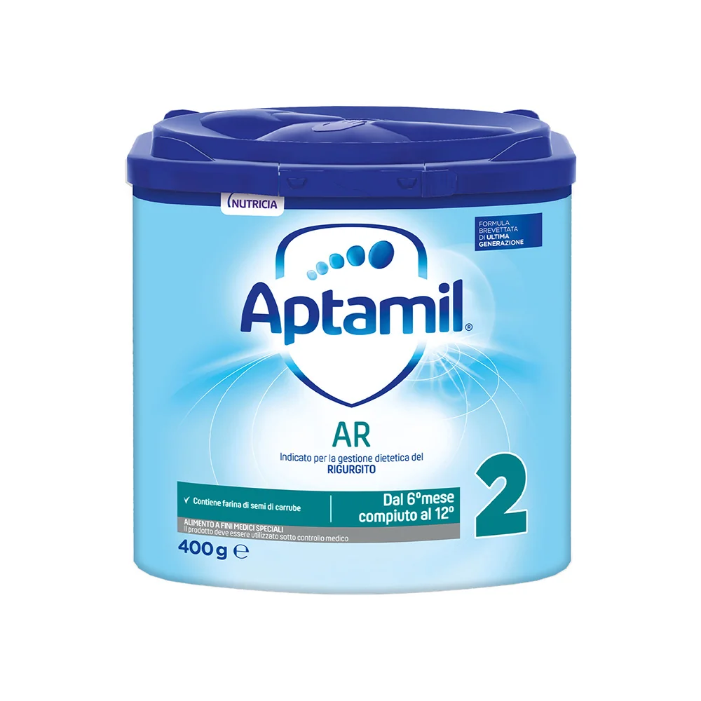 Aptamil Ar 2 Latte 400 g per lattanti con frequenti episodi di rigurgito