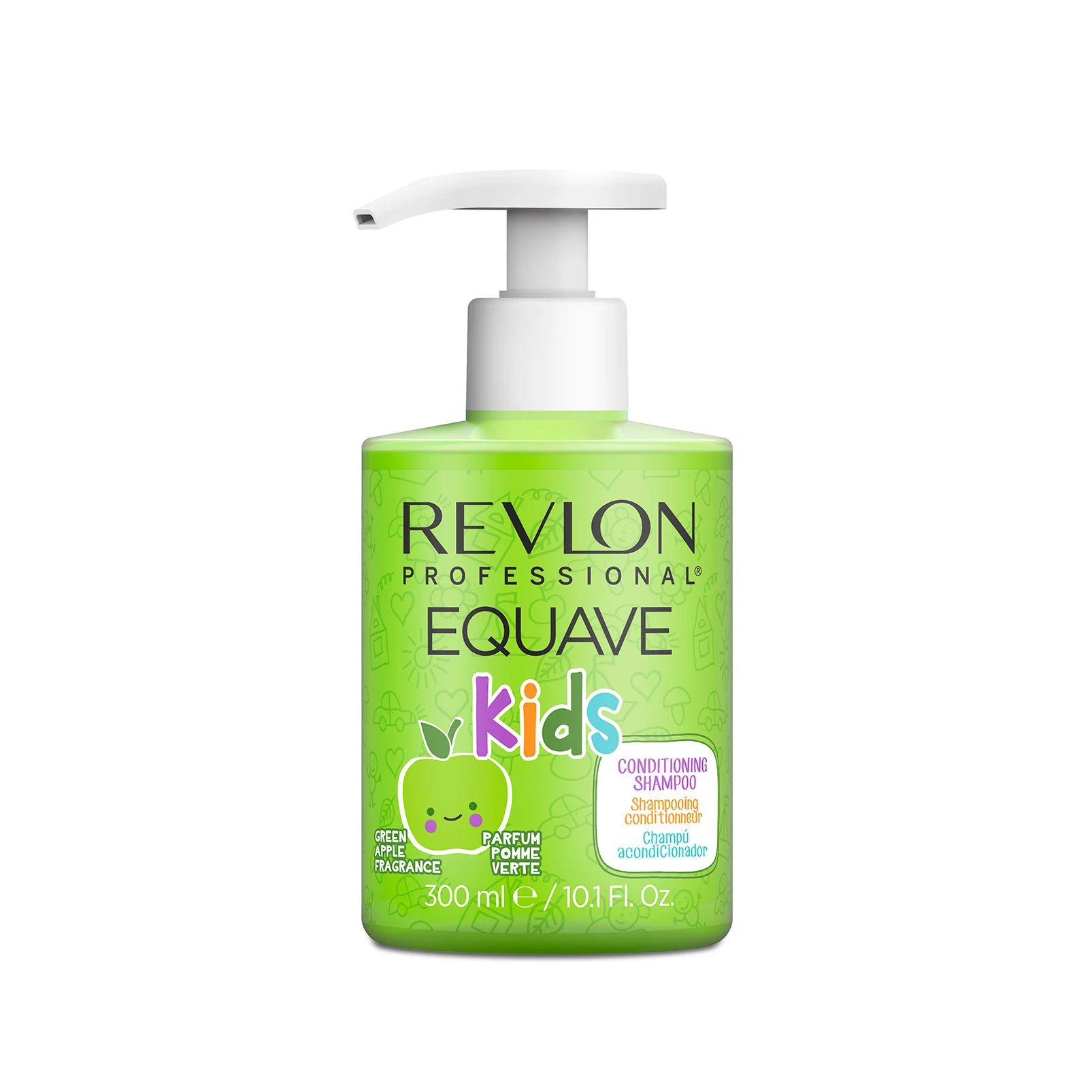 Revlon Equave Kids Green Apple Shampoo 300 ml Shampoo districante per bambini