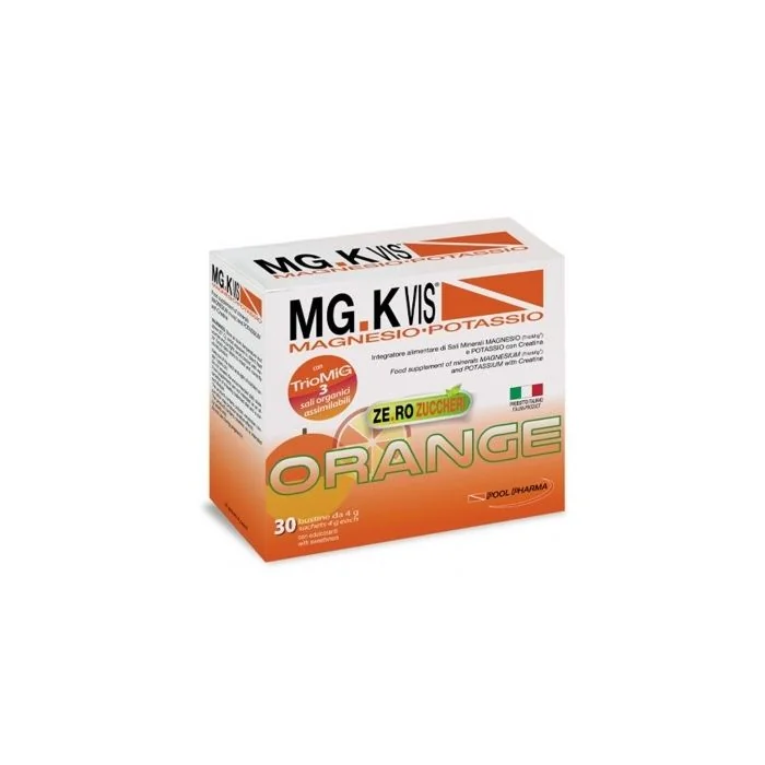 Mgk Vis Orange Zero Zuccheri 30 Bustine Sali Minerali