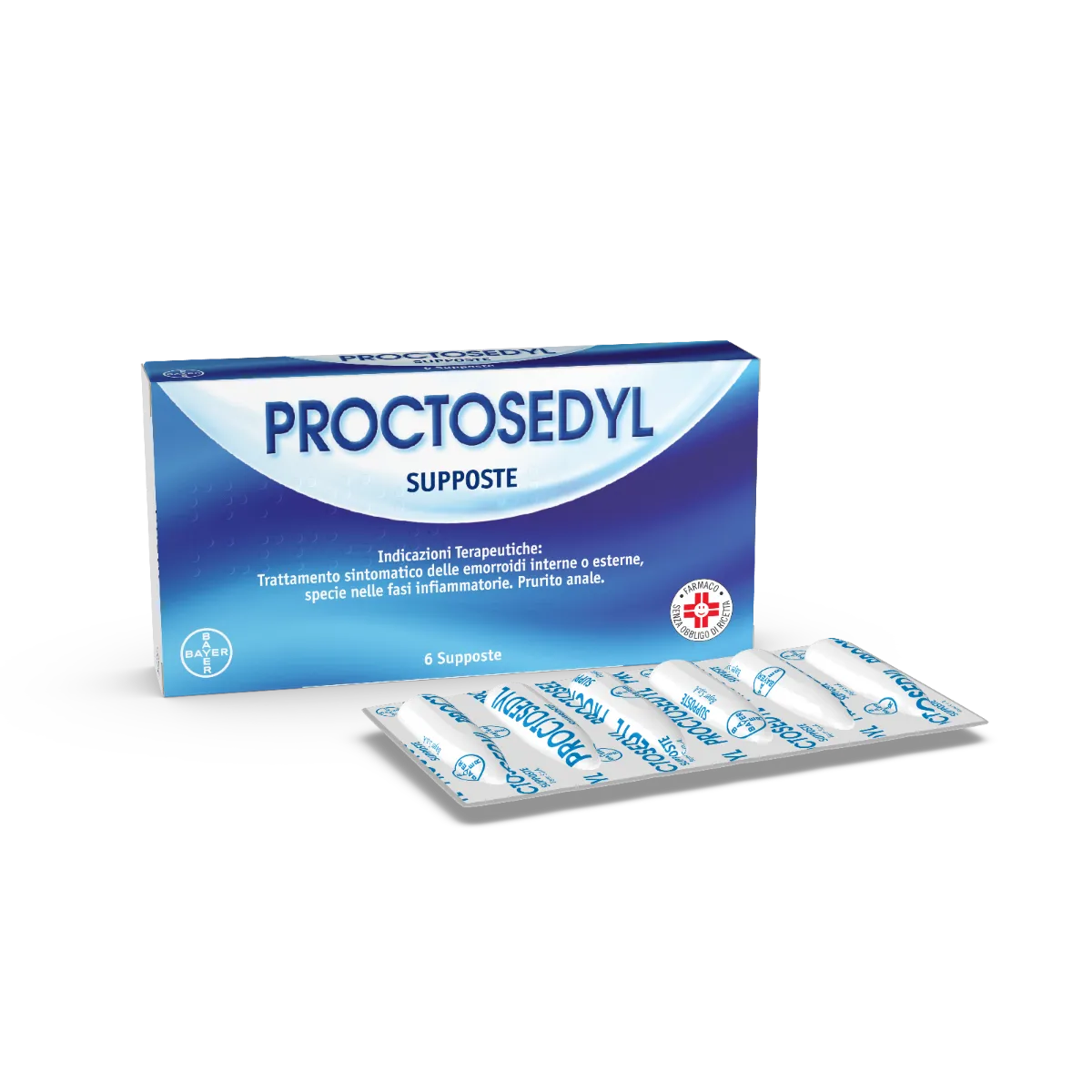 Proctosedyl 6 Supposte Contro le Emorroidi