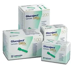 Glucoject Lancets Plus G33 50P
