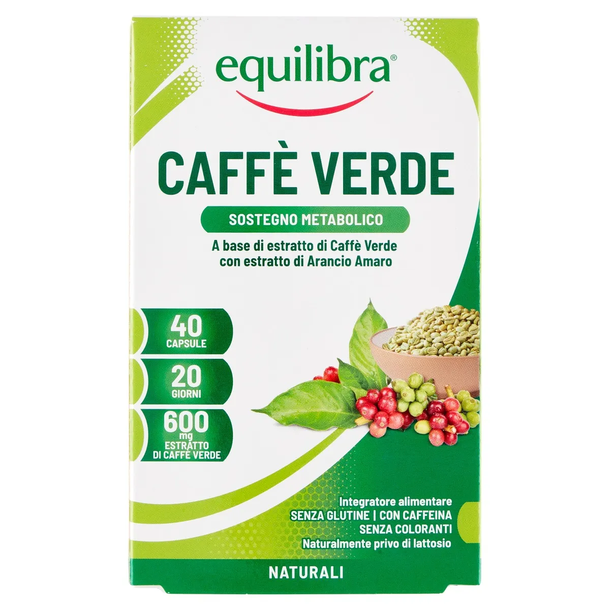 EQUILIBRA CAFFÈ VERDE 40 CAPSULE