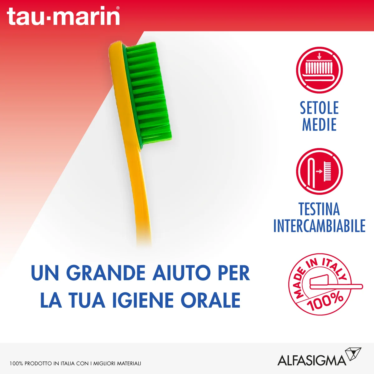 Taumarin Magnum Spazzolino M Intercambiabile