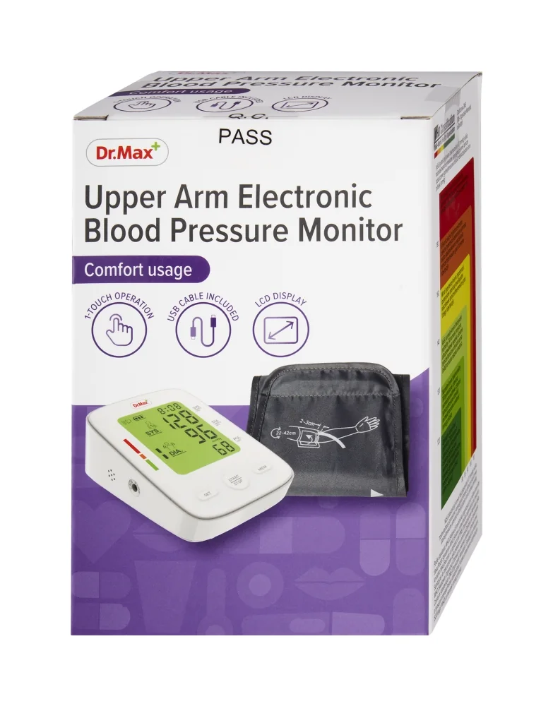 Dr. Max Misuratore di Pressione Monitor Basic