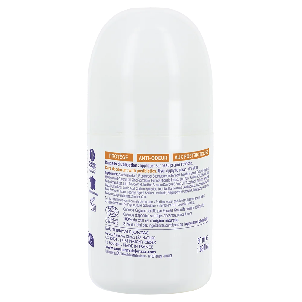 Eau Thermale Jonzac Deodorante Emolliente 24H Alta Tolleranza 50 Ml Anti Tracce