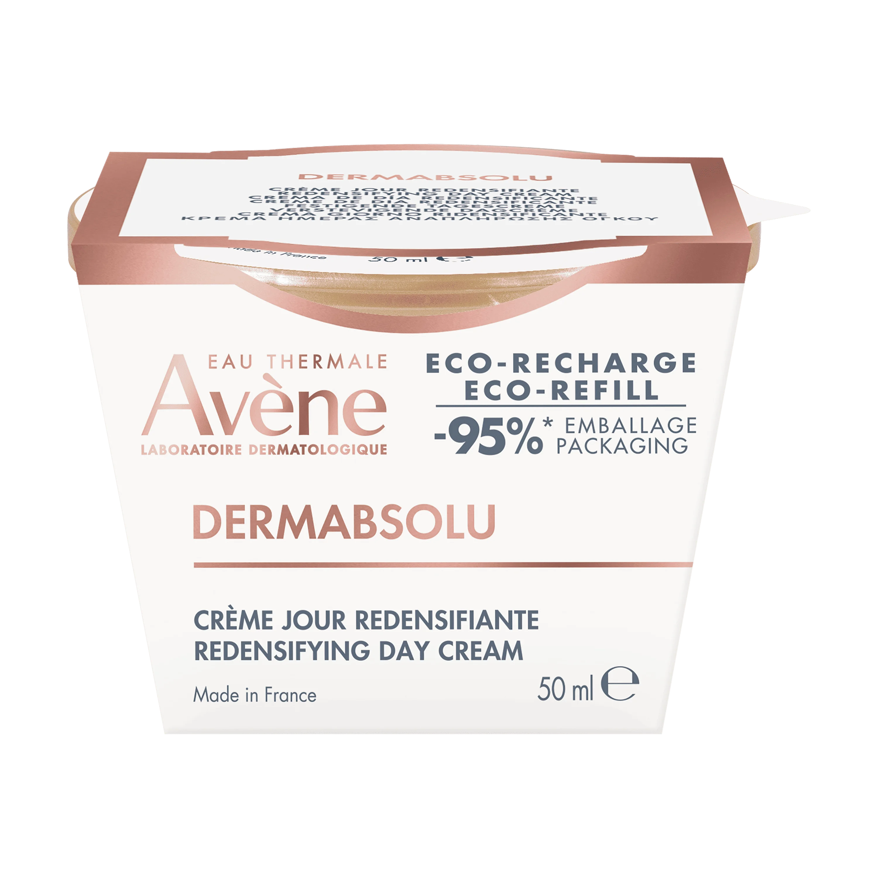 Eau Thermale Avene Dermabsolu Crema Giorno Ridensificante 50 ml Ricarica Anti Rughe