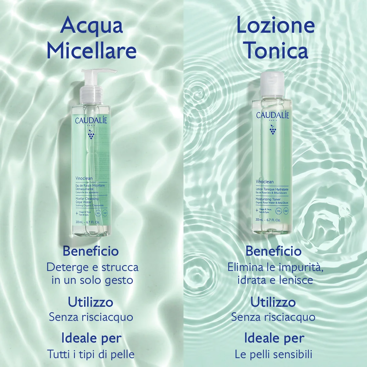 Vinoclean Lozione Tonica Idratante 200 Ml
