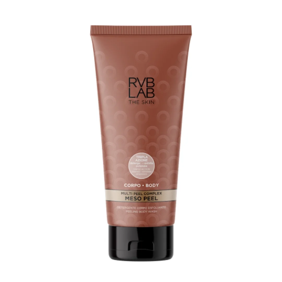 RVB Lab Body - Mesobody Detergente Corpo Esfoliante 200ml Deterge ed Esfolia