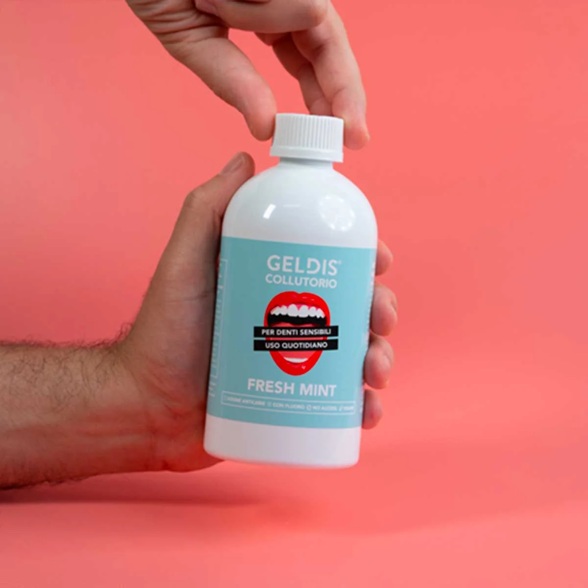 Geldis Collutorio Menta Fresca 500 ml Igiene orale