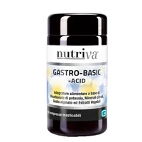Nutriva Gastro-Basic Integratore Acidità  Gastrica 60 Compresse