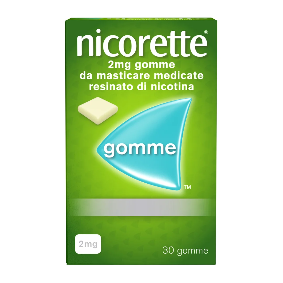 Nicorette 30 2Mg Gomme Masticabili Smettere Di Fumare Per Smettere di Fumare