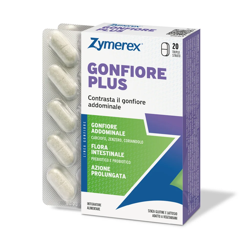 Zymerex Gonfiore Plus 20 Compresse Benessere Intestinale
