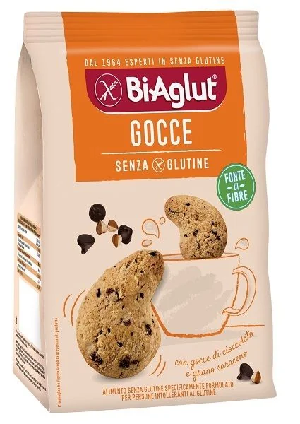 Biaglut Biscotto Con Gocce Di Cioccolato 180 G Senza Glutine