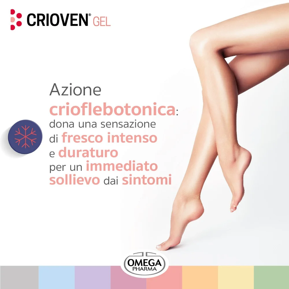 Crioven Gel Crioterapia 120 ml Sollievo Immediato