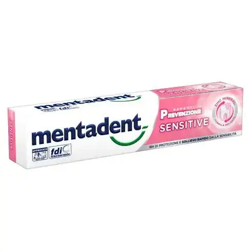 Sensitive By Mentadent Dentifricio Protezione 75 ml Sensibilità Dentale