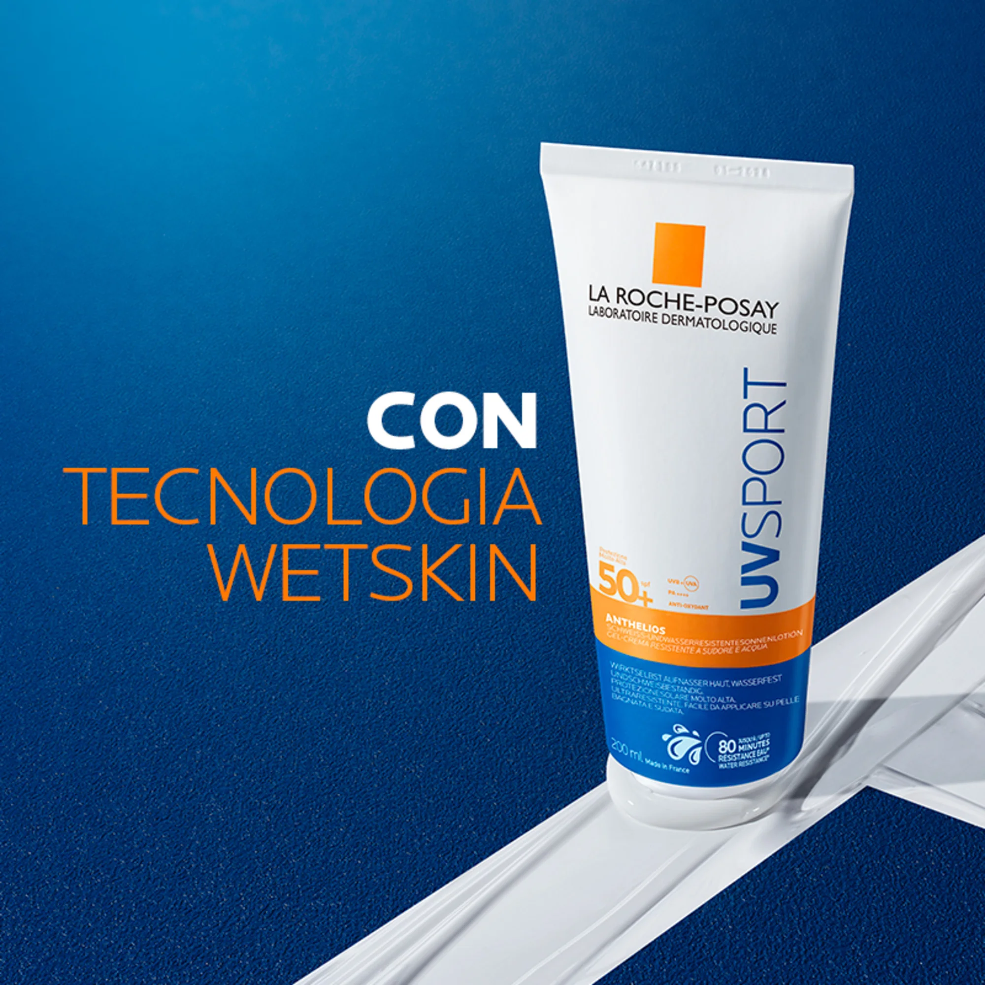 La Roche-Posay Anthelios UVSport Gel-Crema SPF50+ 200 ml Solare corpo