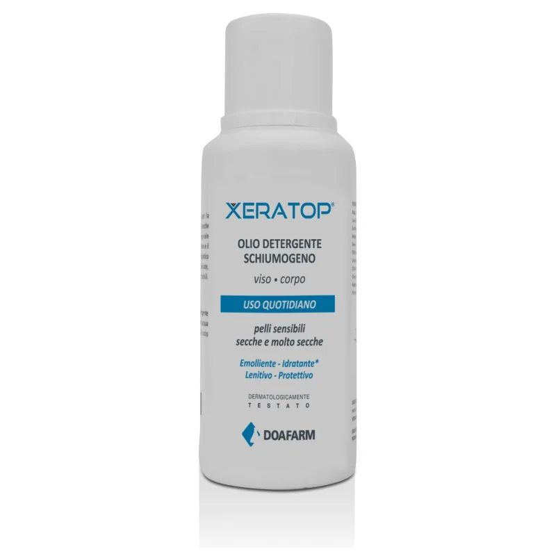 Xeratop Olio Detergente Schiumogeno Pelle Secca 500 ml