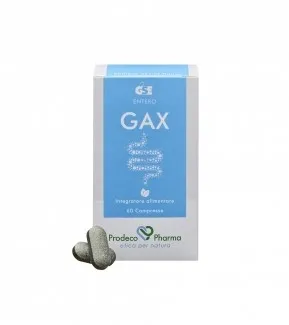 Gse Gax Integratore Motilità  Gastrointestinale 60 Compresse Elimina i Gas in Eccesso