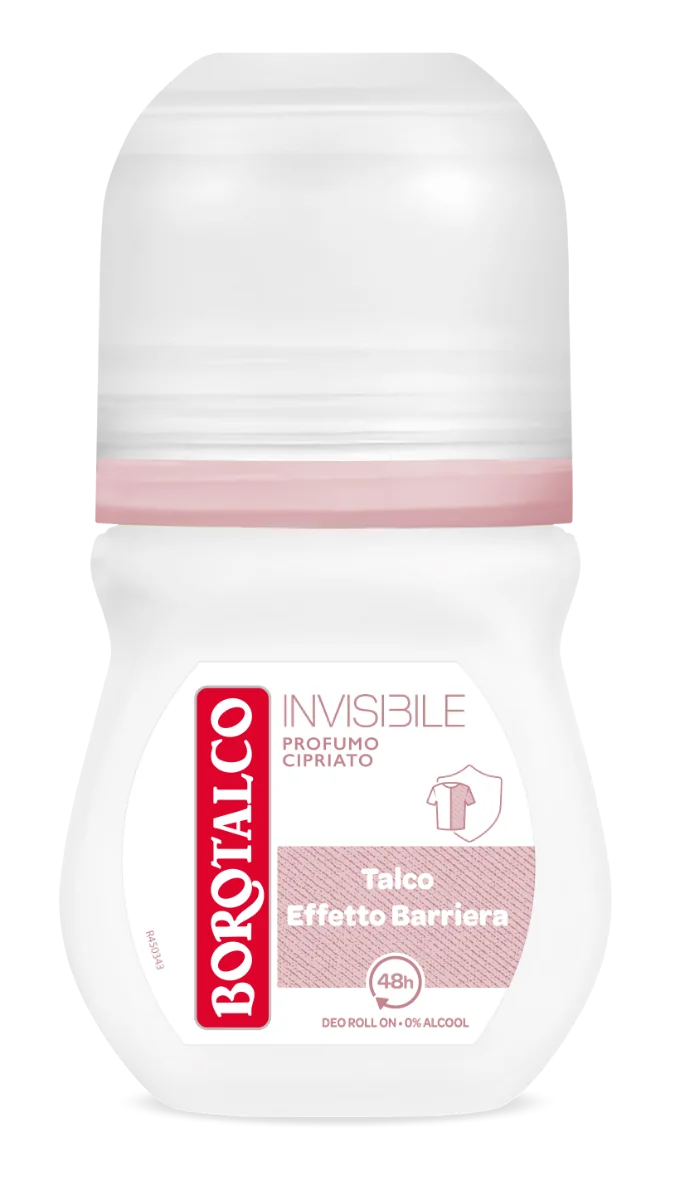 Borotalco Deo Roll Invisibile Rosa 50 ml Deodorante roll-on 48h