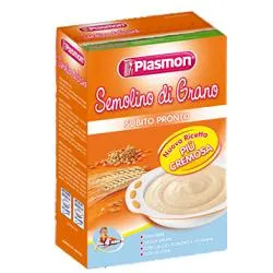 Plasmon Cereali Crema Semolino 230 g Alimento per l'infanzia