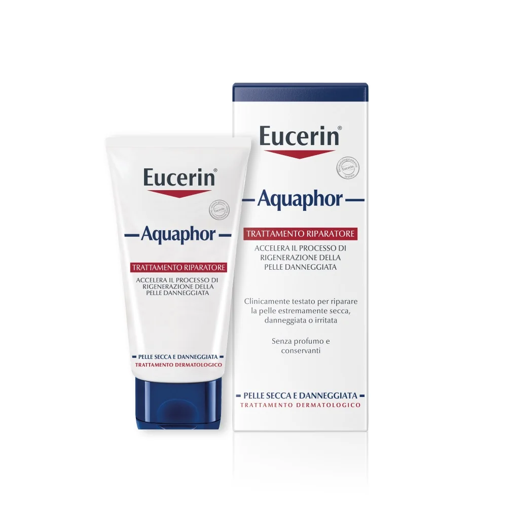Eucerin Aquaphor Trattamento Riparatore - Crema mani Per Pelli Danneggiate