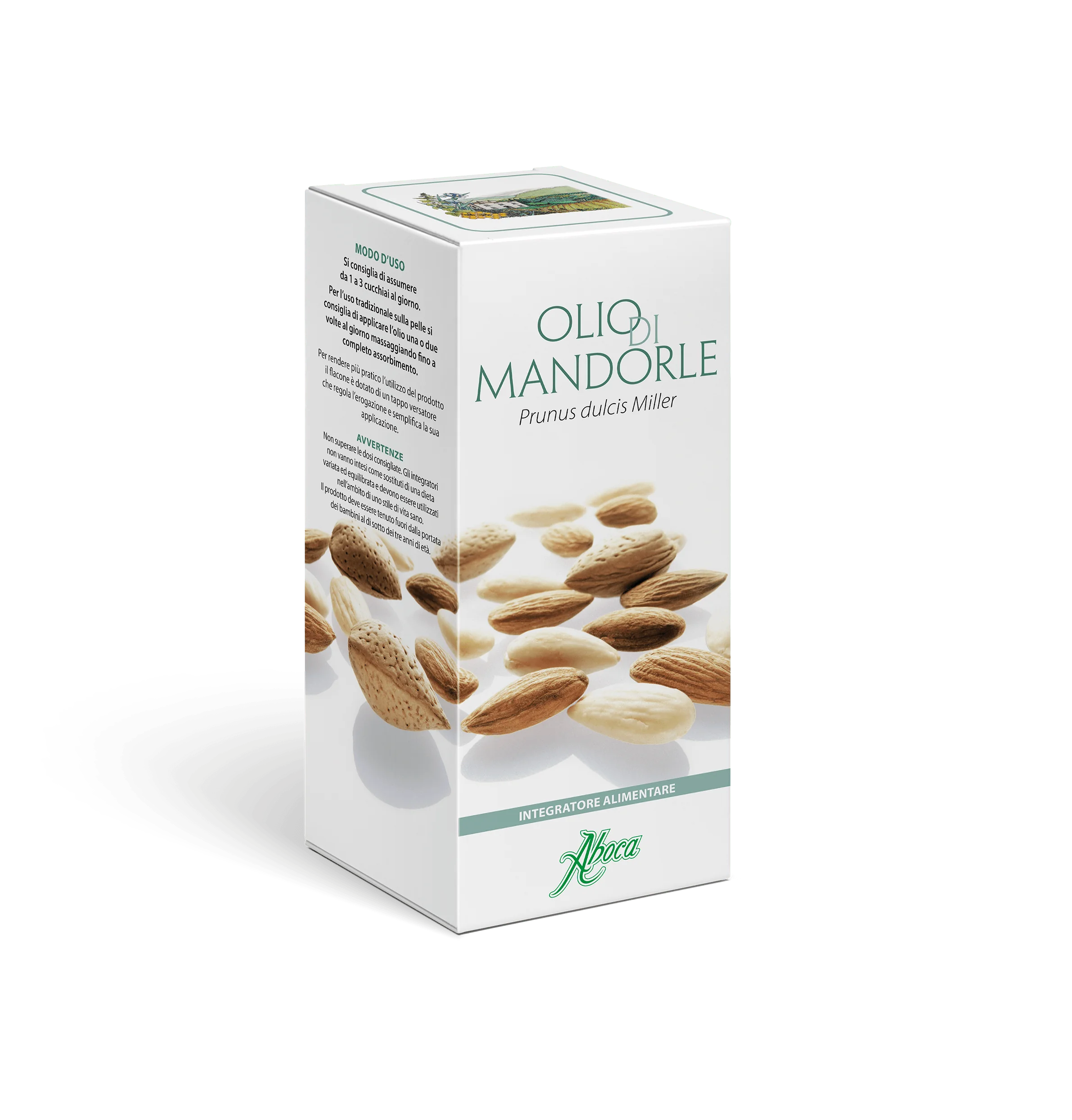Aboca Olio Di Mandorle Dolci 250 ml Integratore Emolliente
